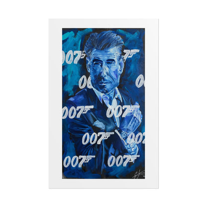 Pierce Brosnan: '007 Brosnan'  //  Print