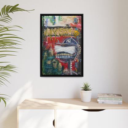 N.Y. STATE OF MIND  //  Framed Canvas Print