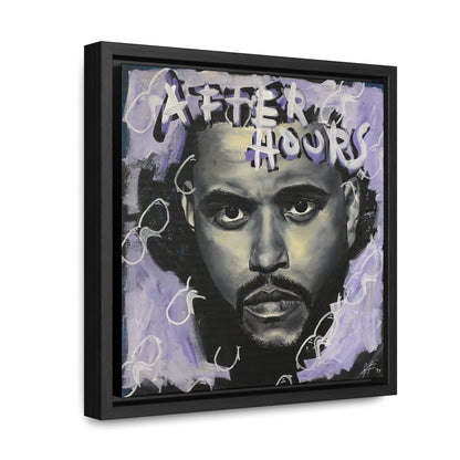 The Weeknd: 'After Hours'  //  Framed Canvas Print