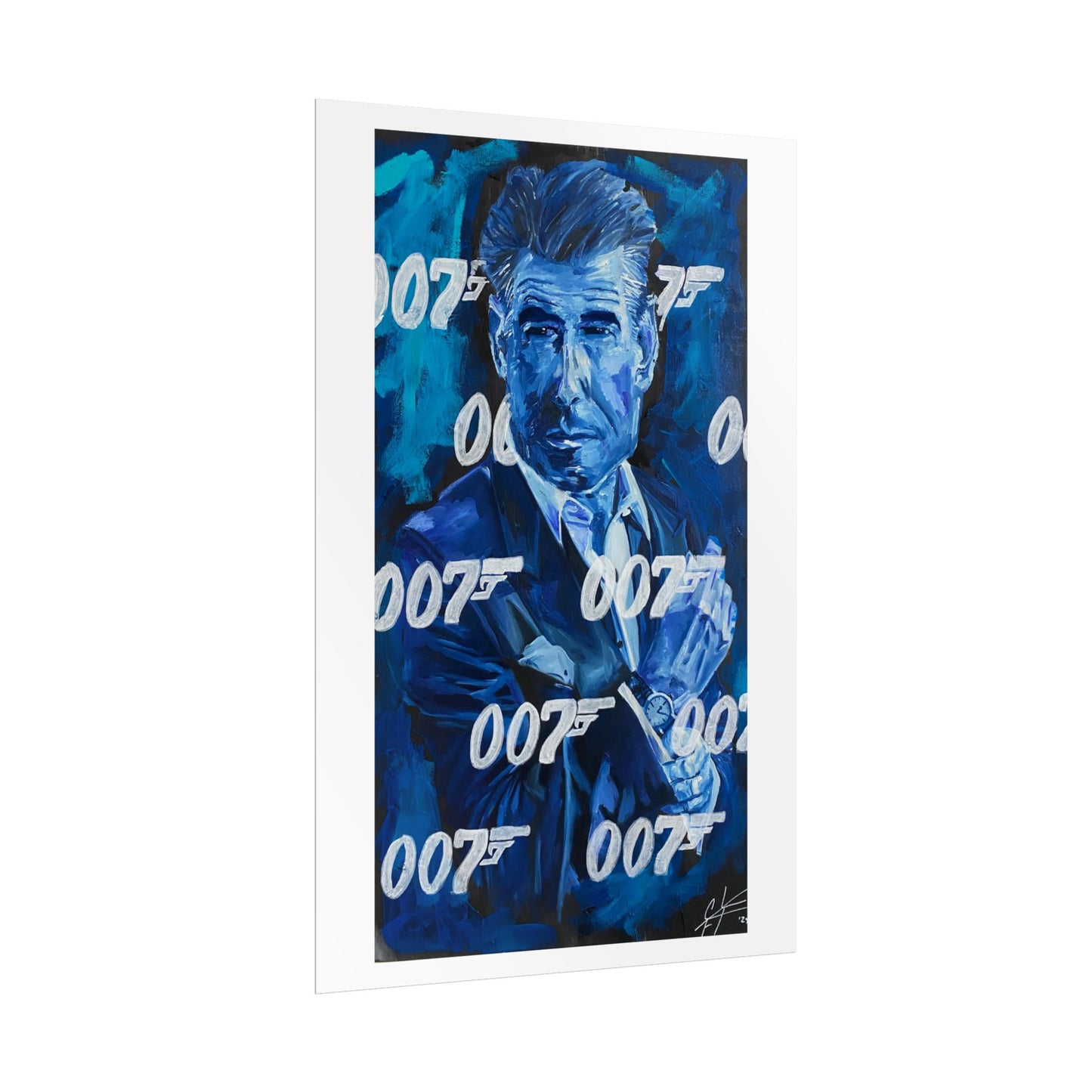 Pierce Brosnan: '007 Brosnan'  //  Print