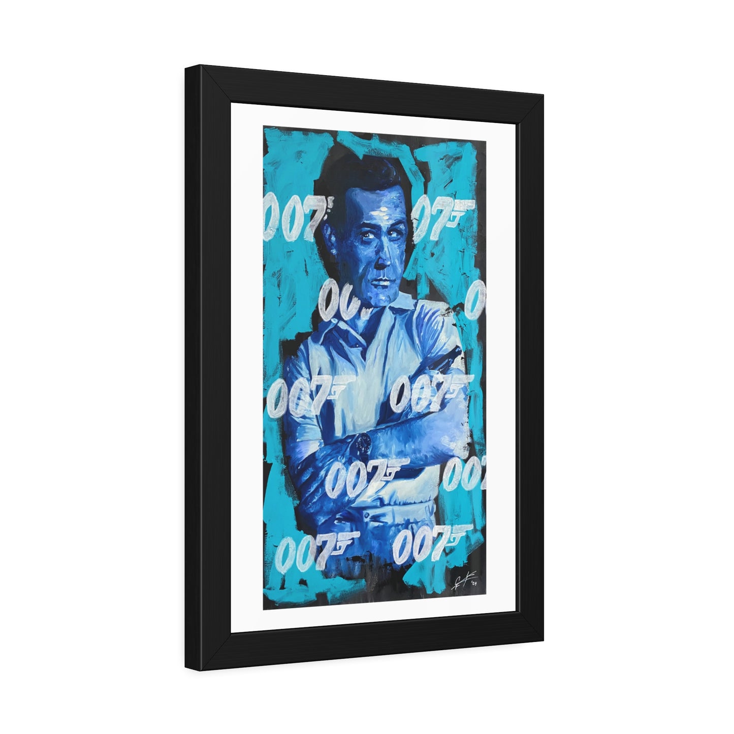 Sean Connery: '007 Connery'  //  Framed Print