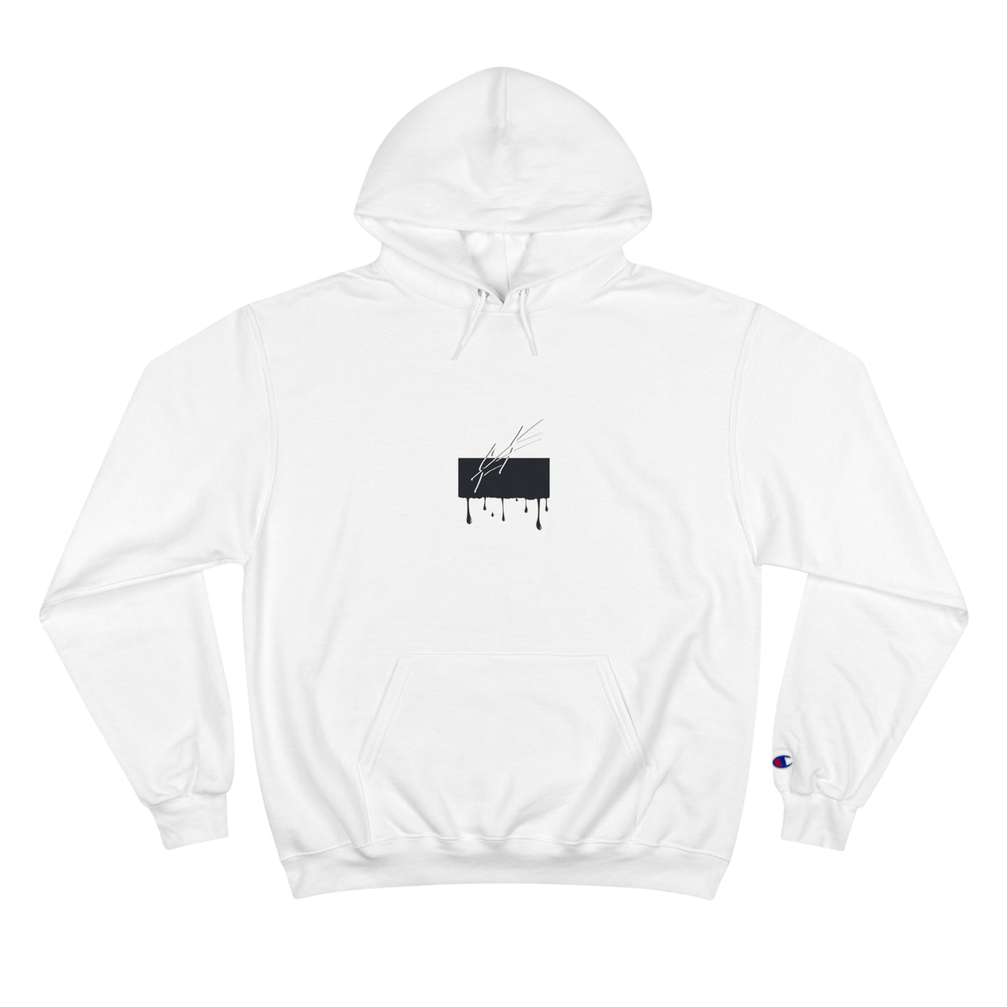 CL/FFworks Art Paint Drip  //  Champion Hoodie