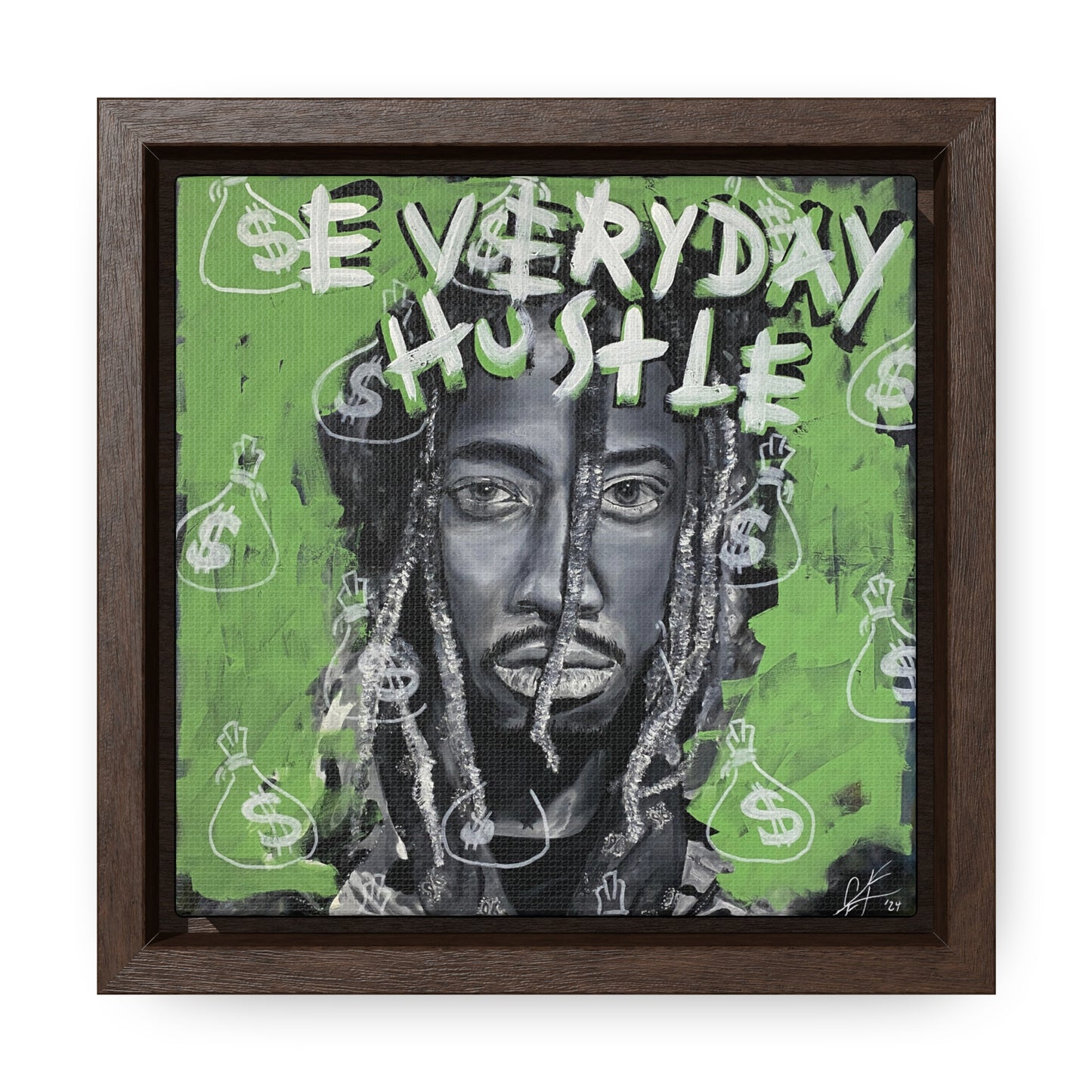 Future: 'Everyday Hustle  //  Framed Canvas Print