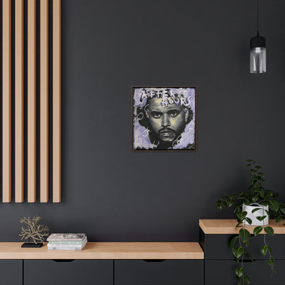 The Weeknd: 'After Hours'  //  Framed Canvas Print