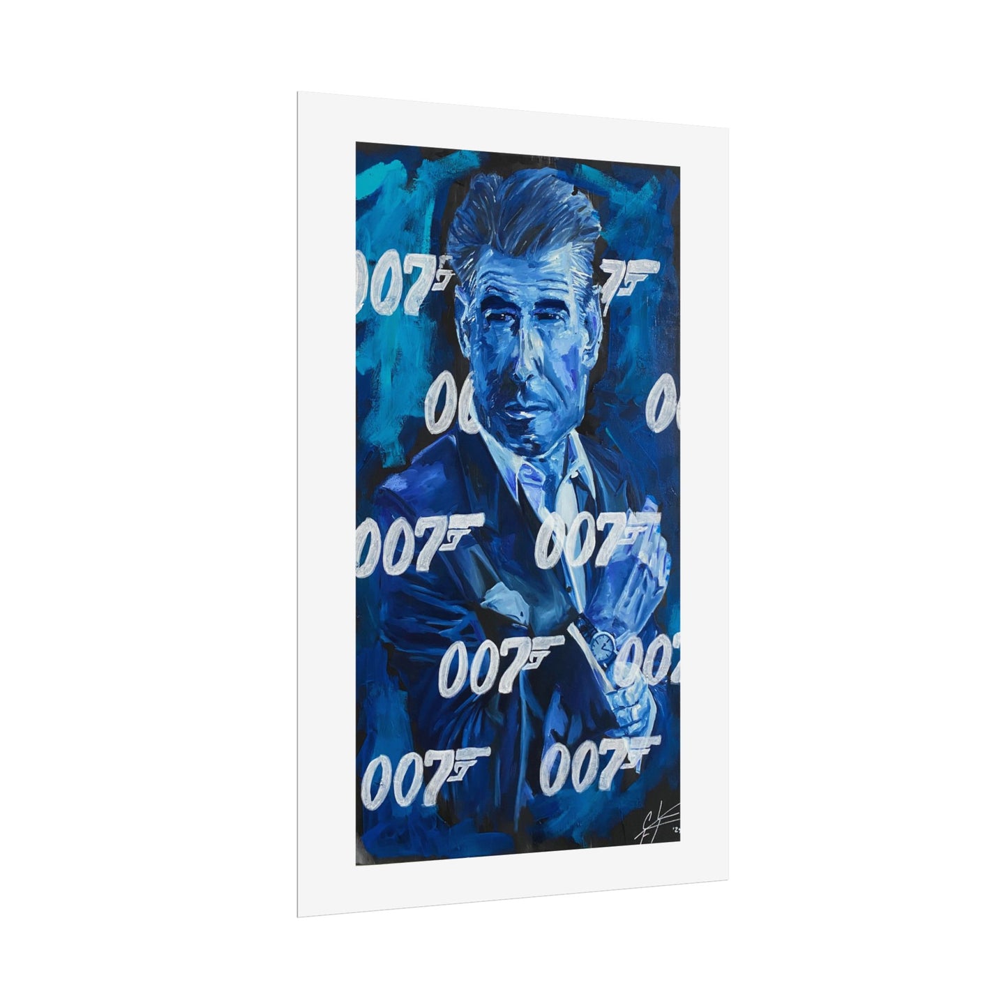 Pierce Brosnan: '007 Brosnan'  //  Print