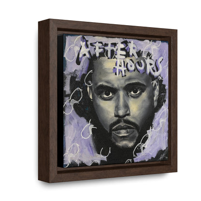 The Weeknd: 'After Hours'  //  Framed Canvas Print