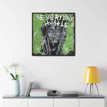 Future: 'Everyday Hustle  //  Framed Canvas Print