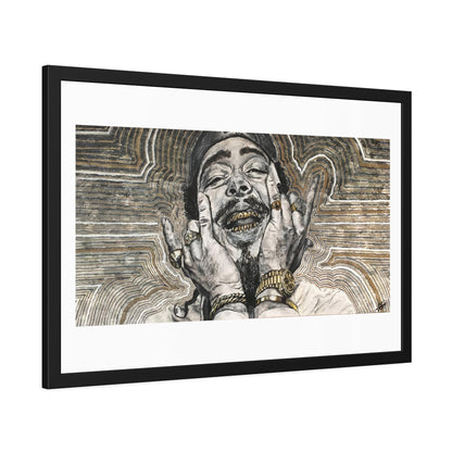 POST MALONE  //  Framed Print