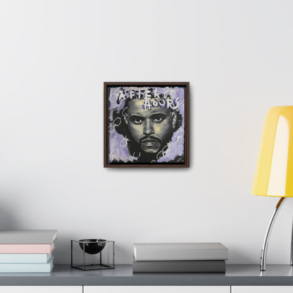 The Weeknd: 'After Hours'  //  Framed Canvas Print