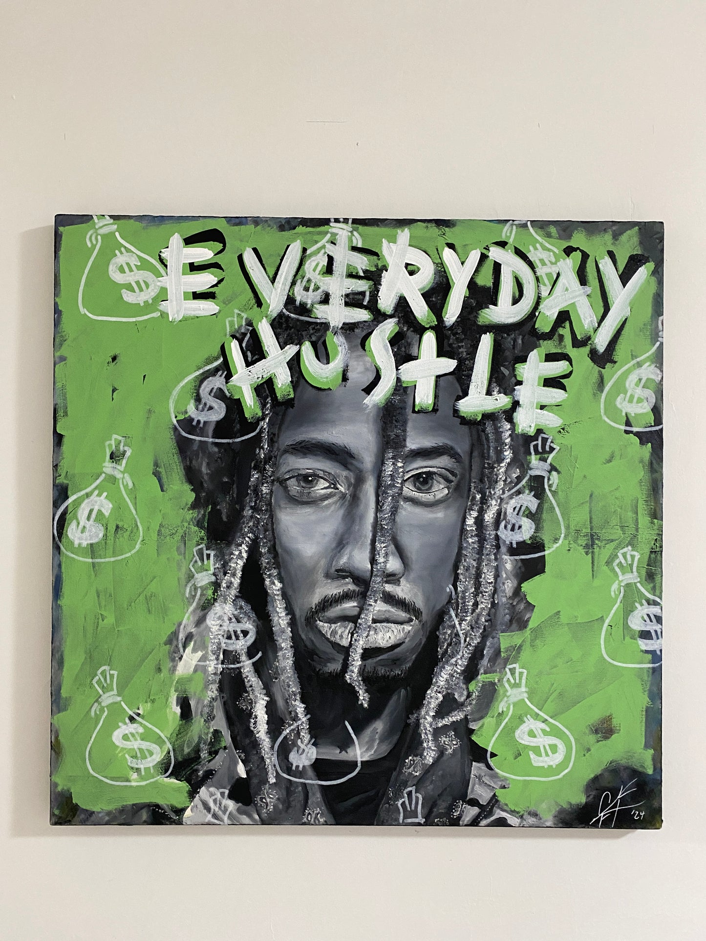 Future: 'Everyday Hustle'  //  Original Painting