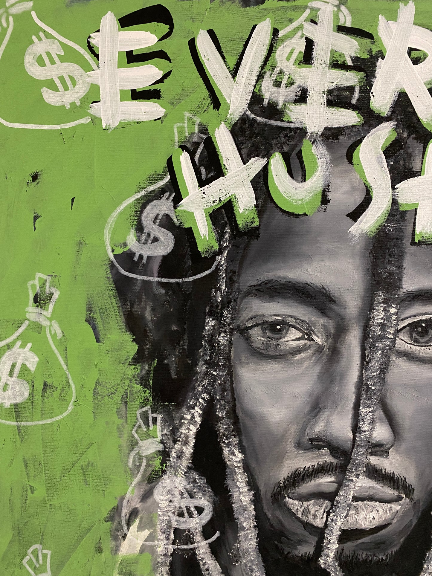 Future: 'Everyday Hustle'  //  Original Painting