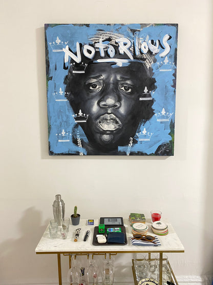 Notorious B.I.G.: 'Notorious'  //  Original Painting