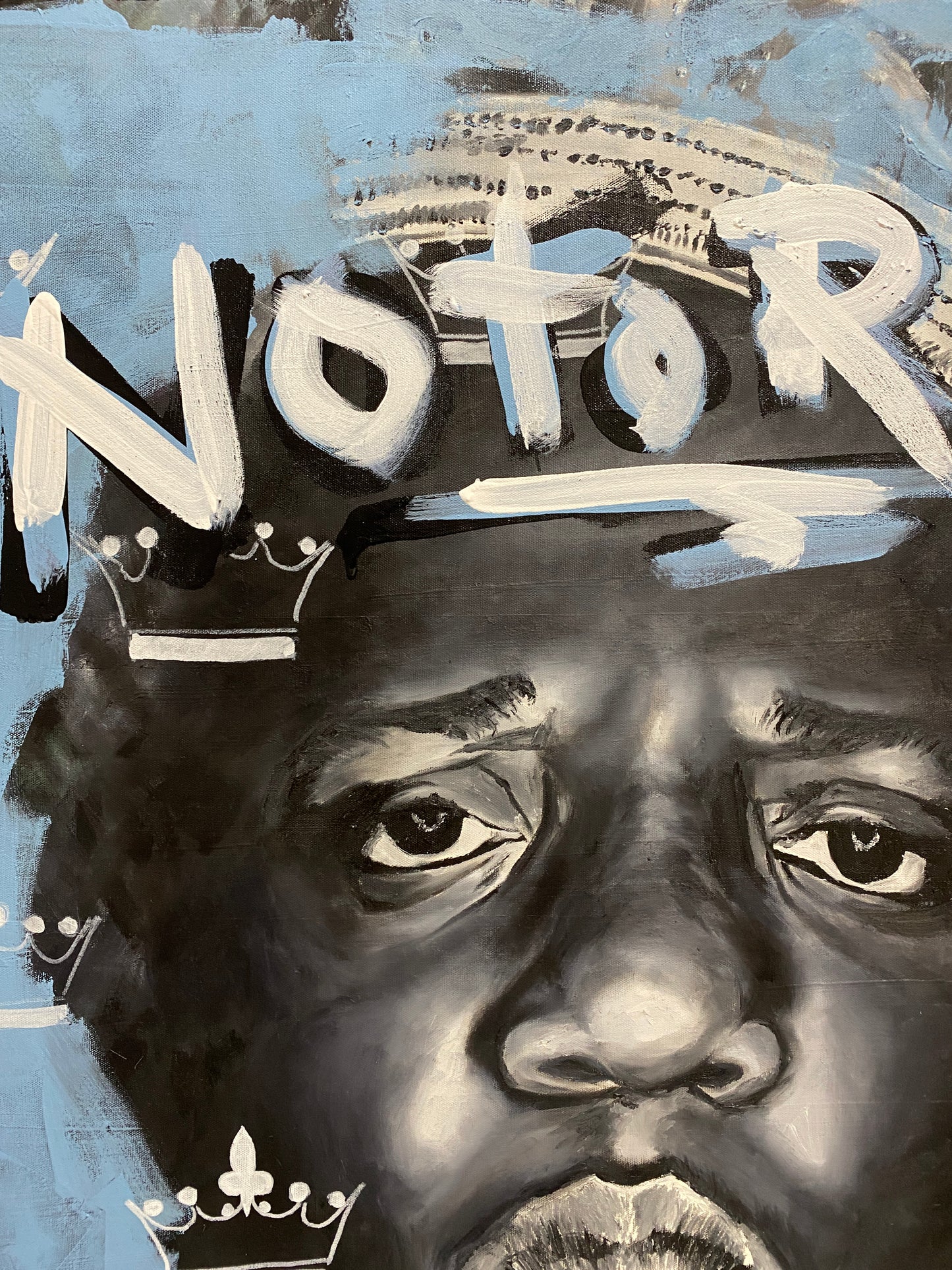 Notorious B.I.G.: 'Notorious'  //  Original Painting