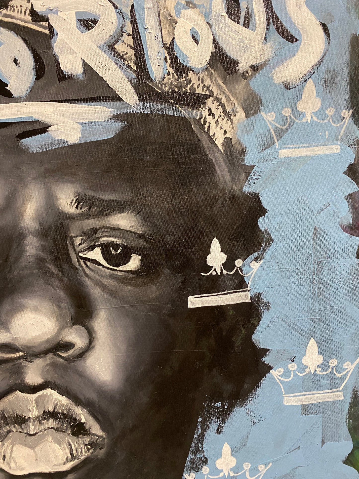 Notorious B.I.G.: 'Notorious'  //  Original Painting