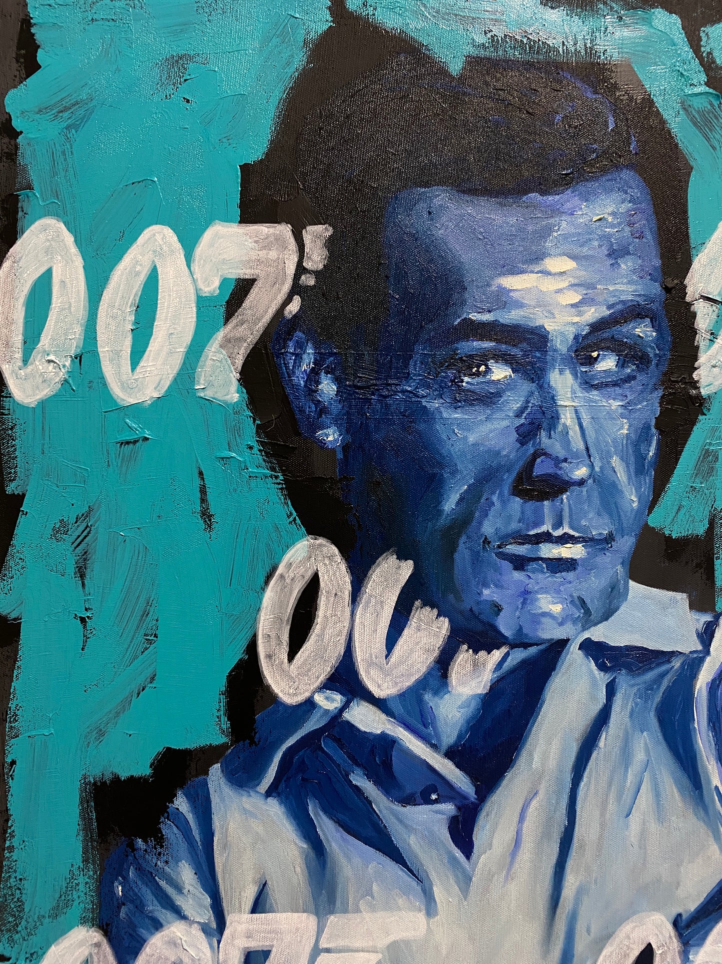 Sean Connery: '007 Connery'  //  Original Painting