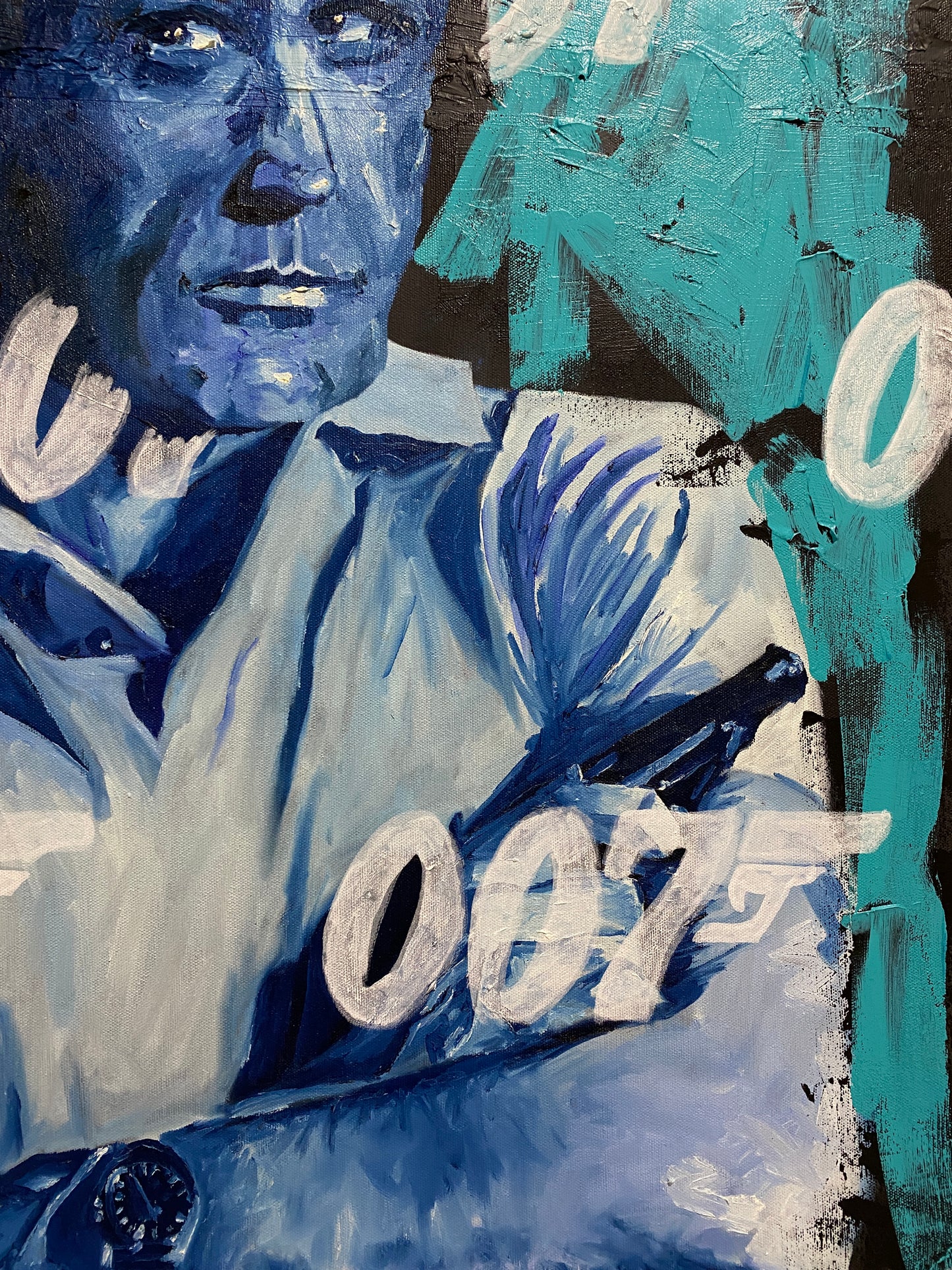 Sean Connery: '007 Connery'  //  Original Painting