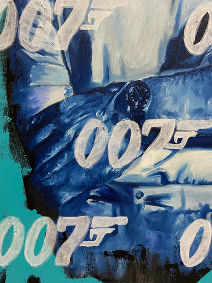 Sean Connery: '007 Connery'  //  Original Painting