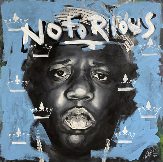 Notorious B.I.G.: 'Notorious'  //  Original Painting